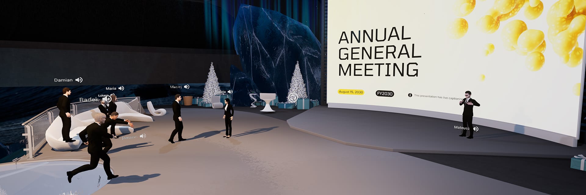 Winter Wonderland Event Space